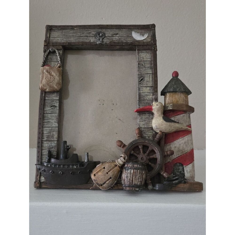 Nautical Lighthouse Photo Frame -